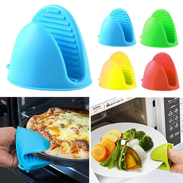 2 Pcs Green pinch grips Silicone Oven Gloves Cooking Hot Pot Holder 2 Pcs Green pinch grips Silicone Oven Gloves Cooking Hot Pot Holder